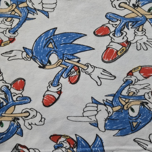 Sonic the Hedgehog Toddler Pajama Set - 4T - Picture 4 of 4